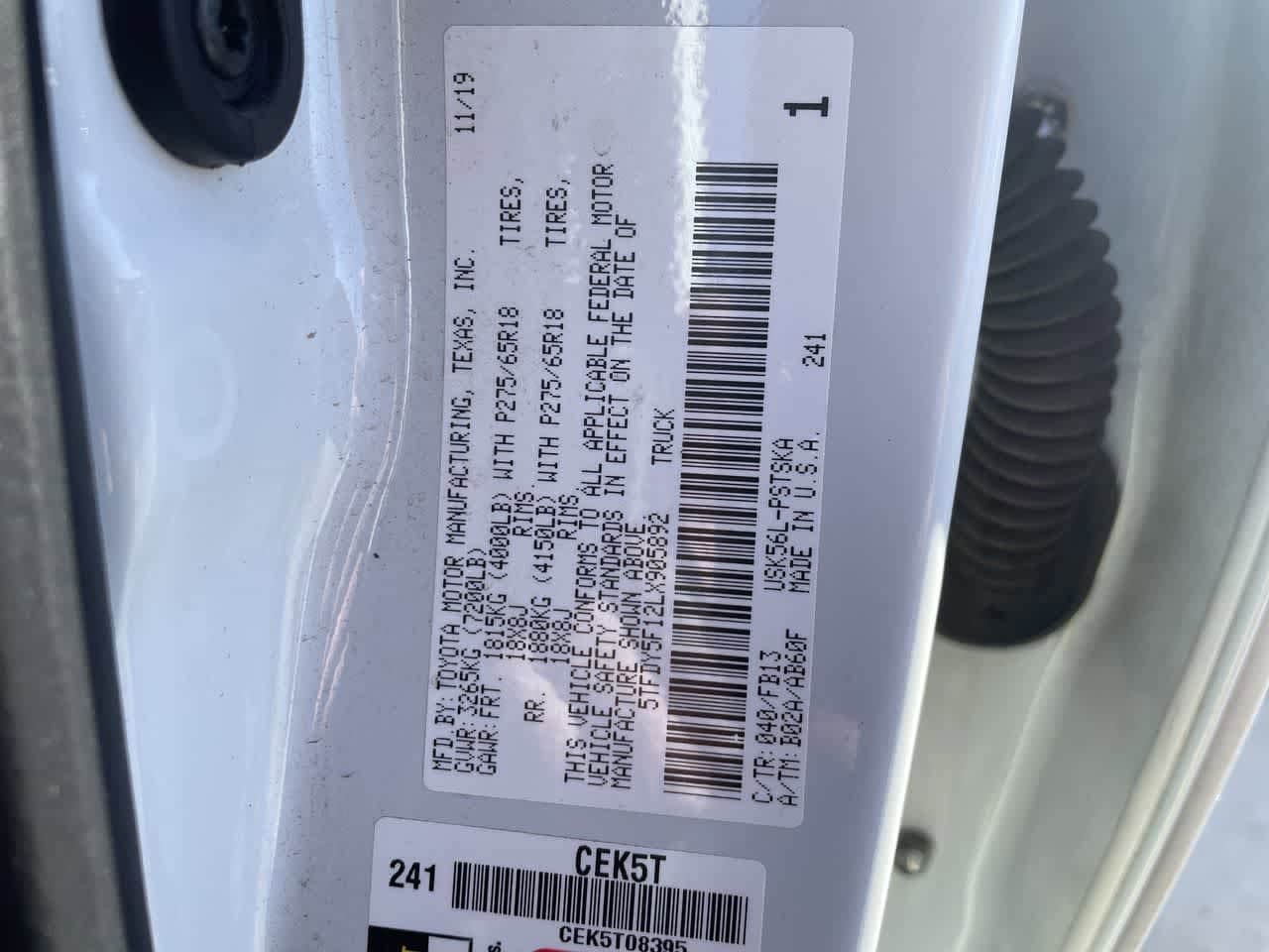 Thumbnail: 2020 Toyota Tundra - 27