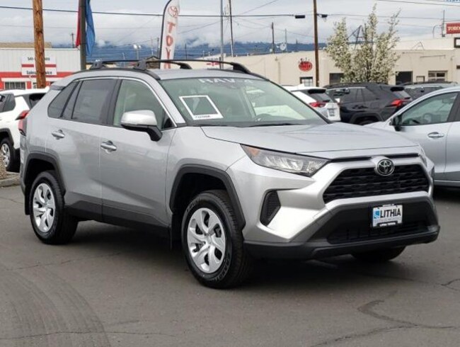 New 2019 Toyota Rav4 Suv Silver Sky For Sale In Medford Or Stock