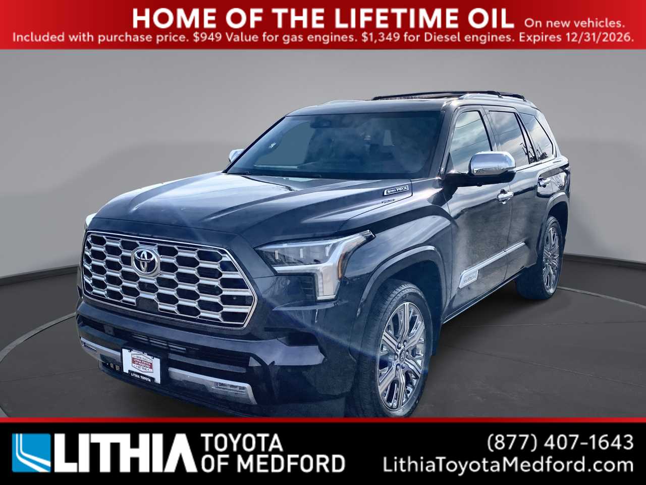 2026 Toyota Sequoia Capstone CAPSTONE HYBRID Medford, OR