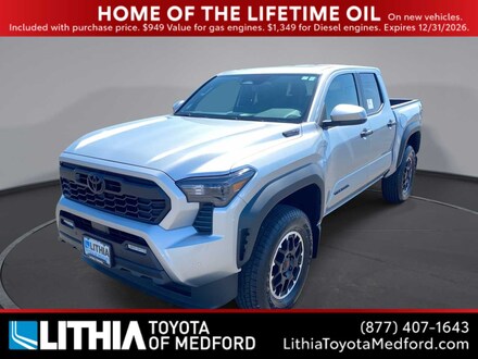New 2026 Toyota Tacoma i-FORCE MAX TRD Off-Road 4X4 DOUBLE CAB HV Medford, OR