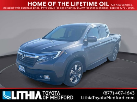 Used 2019 Honda Ridgeline RTL-T AWD Truck Crew Cab Medford, OR