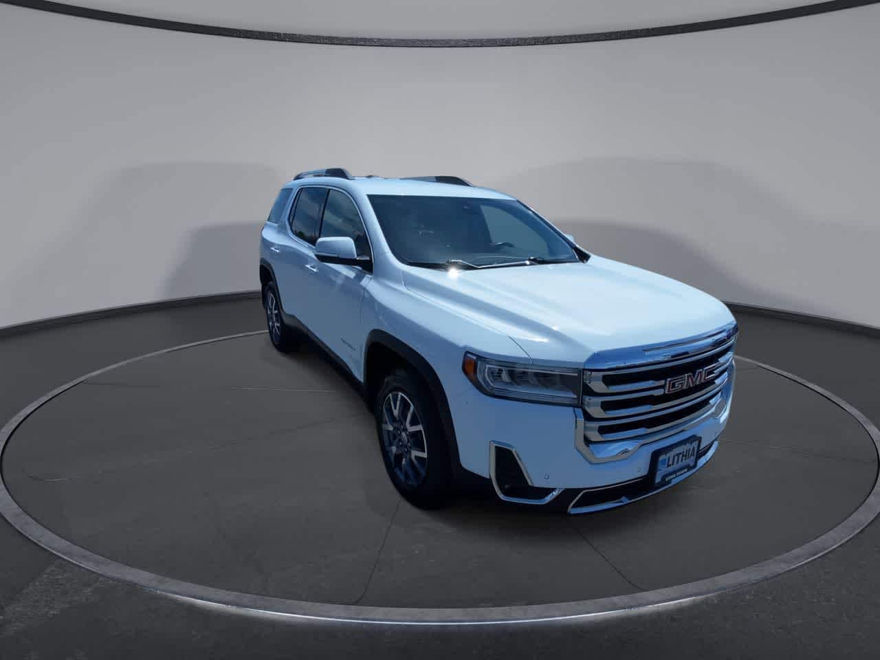 Used 2023 GMC Acadia SLT with VIN 1GKKNUL45PZ185592 for sale in Medford, OR