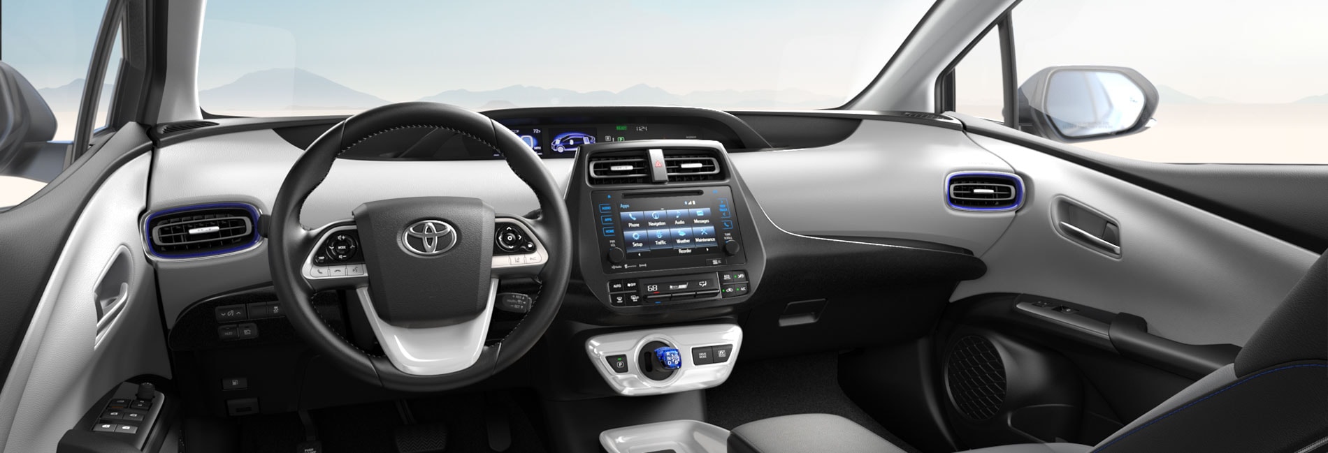 Toyota Prius Interior Vehicle Features