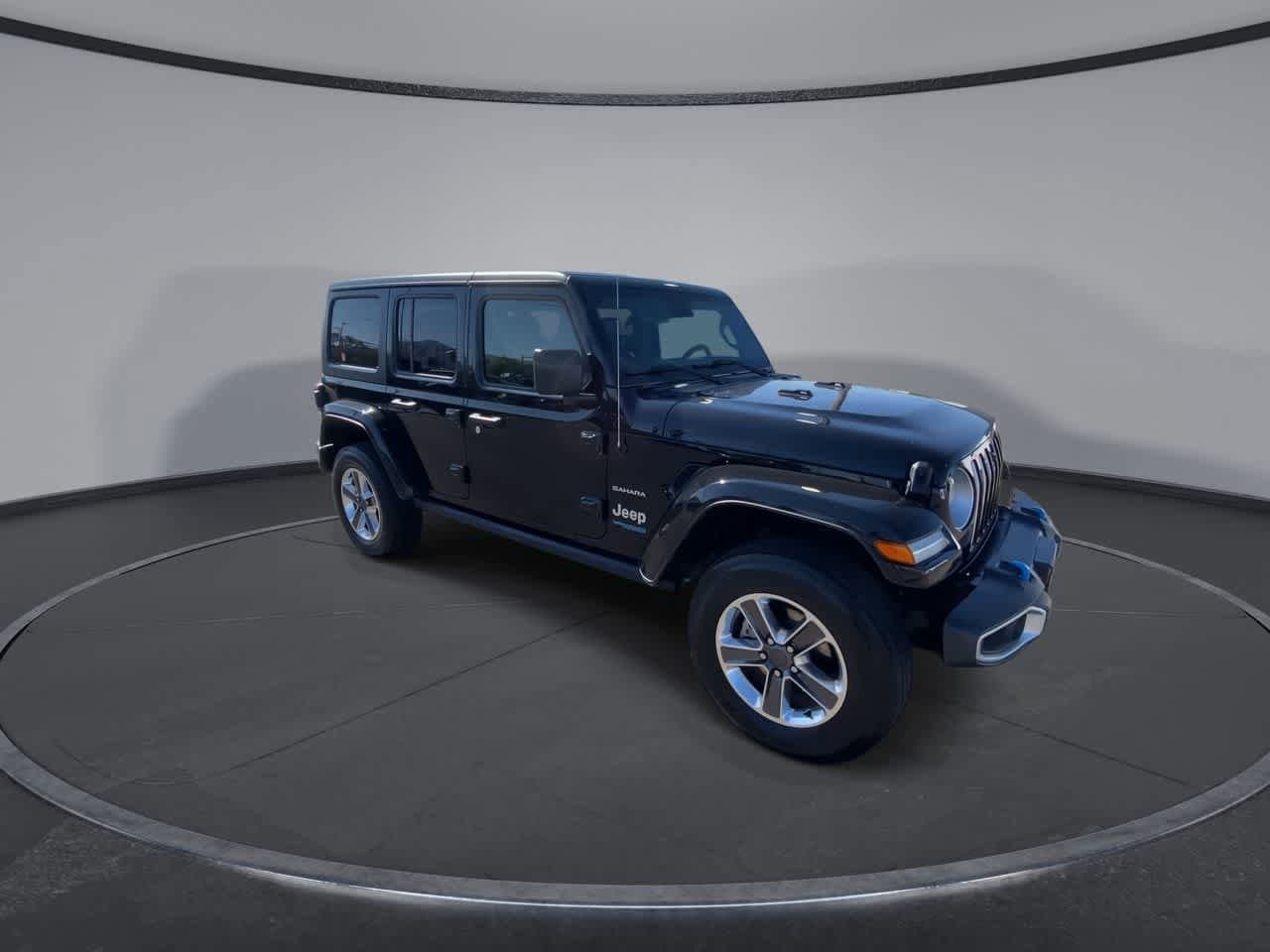 Used 2022 Jeep Wrangler Unlimited Sahara 4XE with VIN 1C4JJXP69NW172505 for sale in Medford, OR