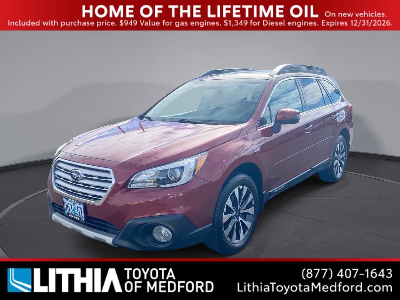 2016 Subaru Outback 2.5i Limited CVT's photo