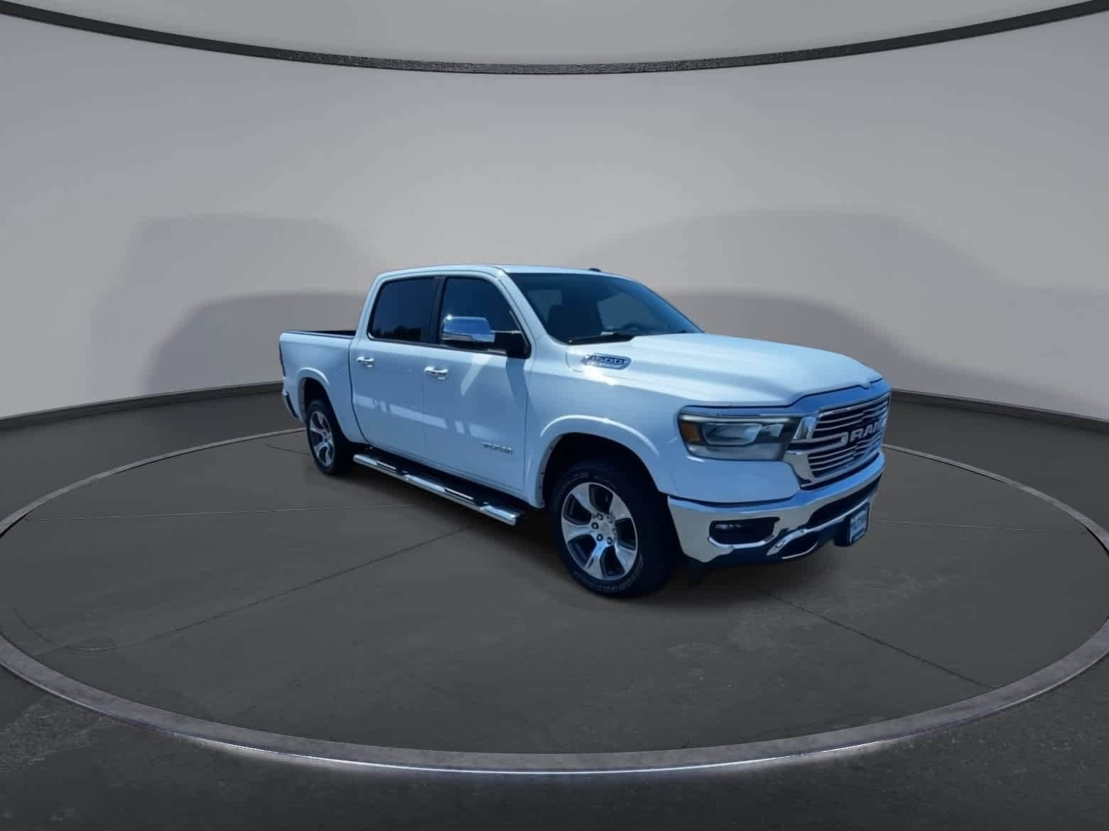 Used 2021 RAM Ram 1500 Pickup Laramie with VIN 1C6SRFJT9MN635101 for sale in Medford, OR