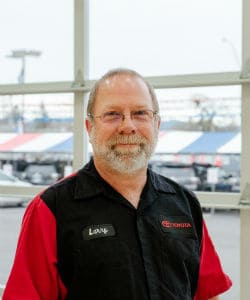 Staff member Larry Stegall from ID_e5a9032cd29a
