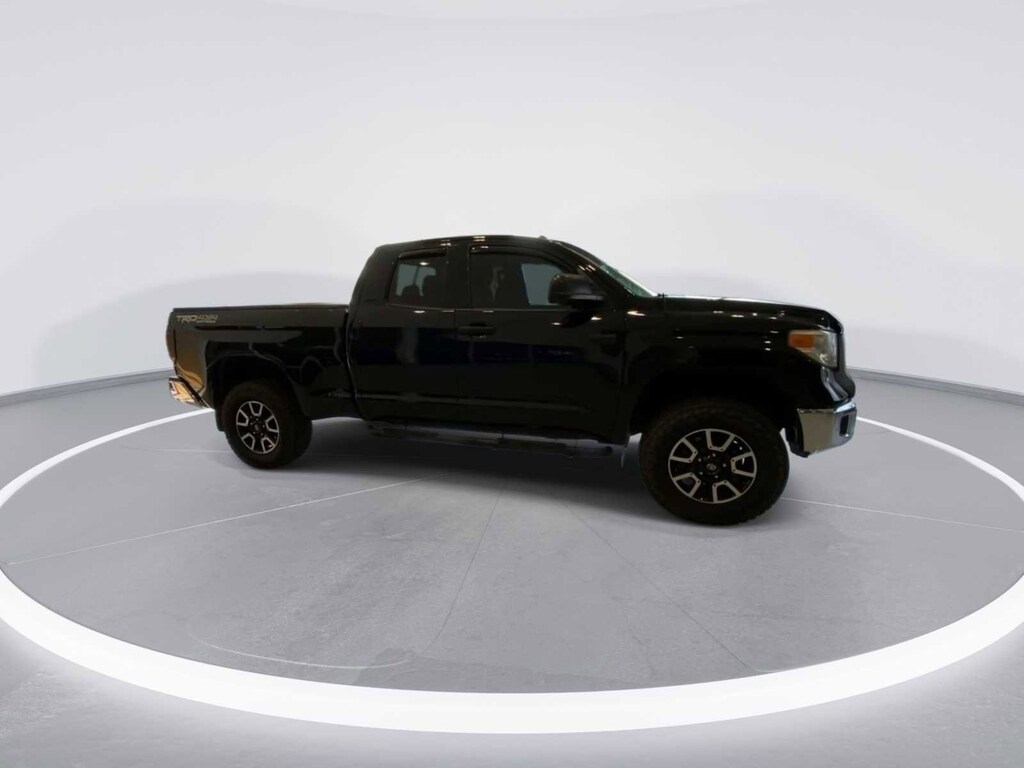 Used 2014 Toyota Tundra Truck Double Cab 4x4 SR5 5.7L V8 Black For Sale