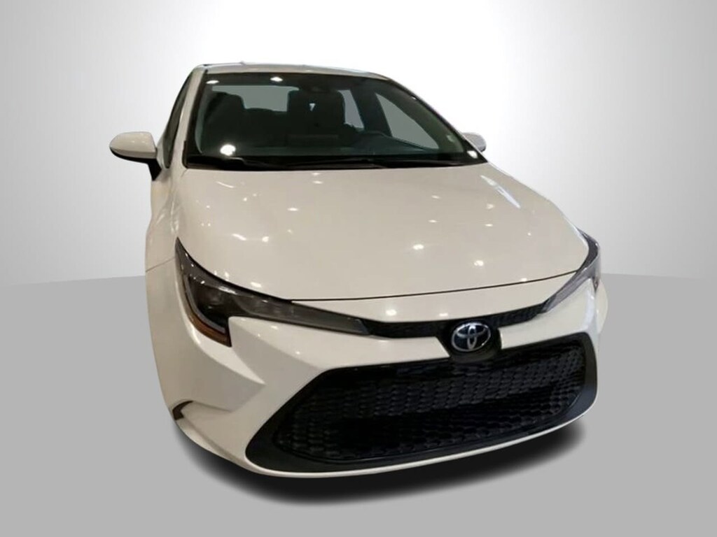Used 2021 Toyota Corolla Sedan LE Super White For Sale in Missoula MT
