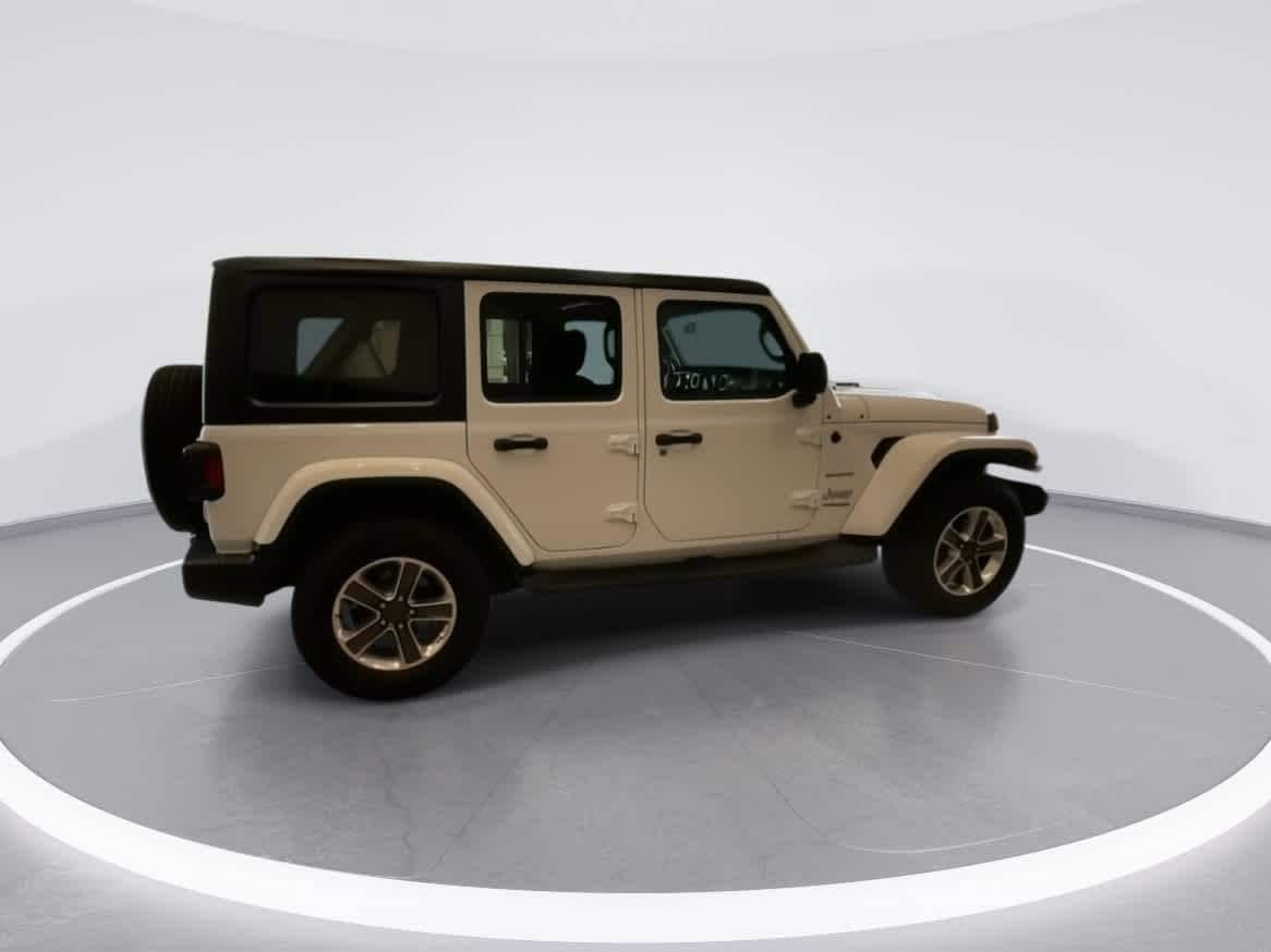 Used 2021 Jeep Wrangler Unlimited Sahara with VIN 1C4HJXENXMW624131 for sale in Missoula, MT