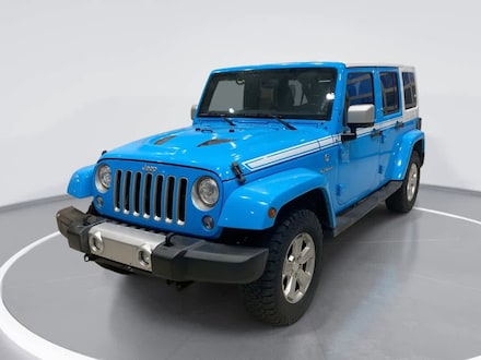 2017 Jeep Wrangler JK Unlimited Sahara 4x4 SUV