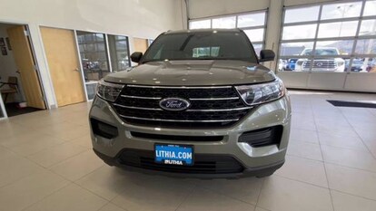 Used 2020 Ford Explorer Suv Xlt Silver Spruce For Sale In Missoula Mt Stock 10542 Near Hamilton Kalispell Mt