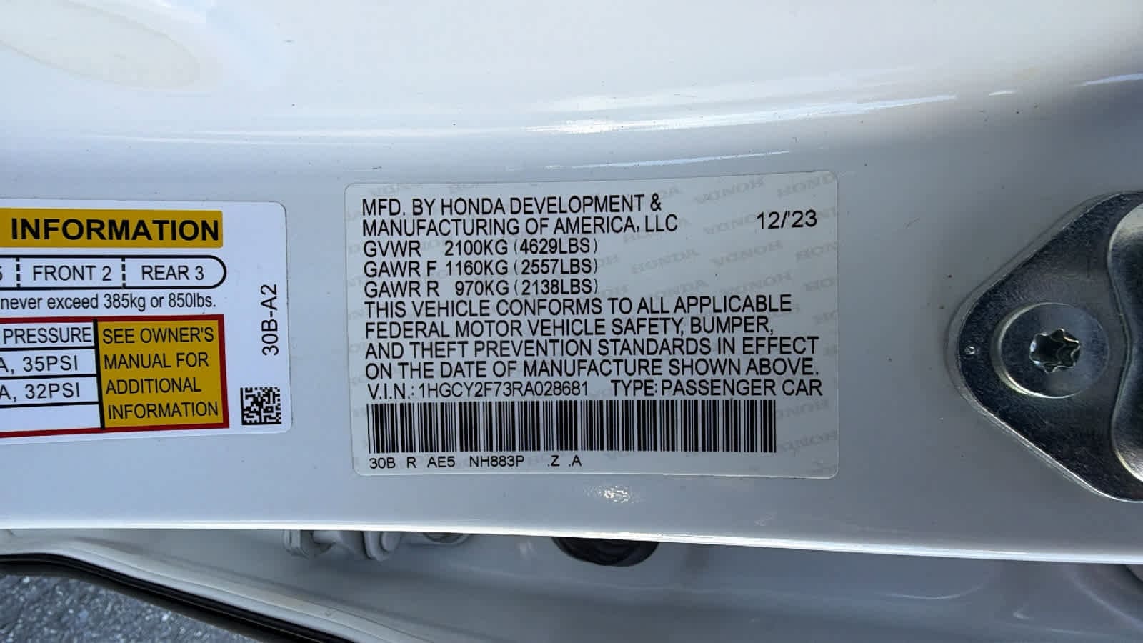 Thumbnail: 2024 Honda Accord - 30