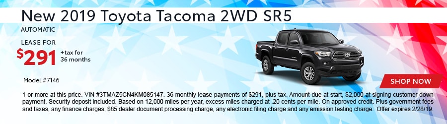 New 2019 Toyota Tacoma Trucks For Sale In Redding Ca Lithia