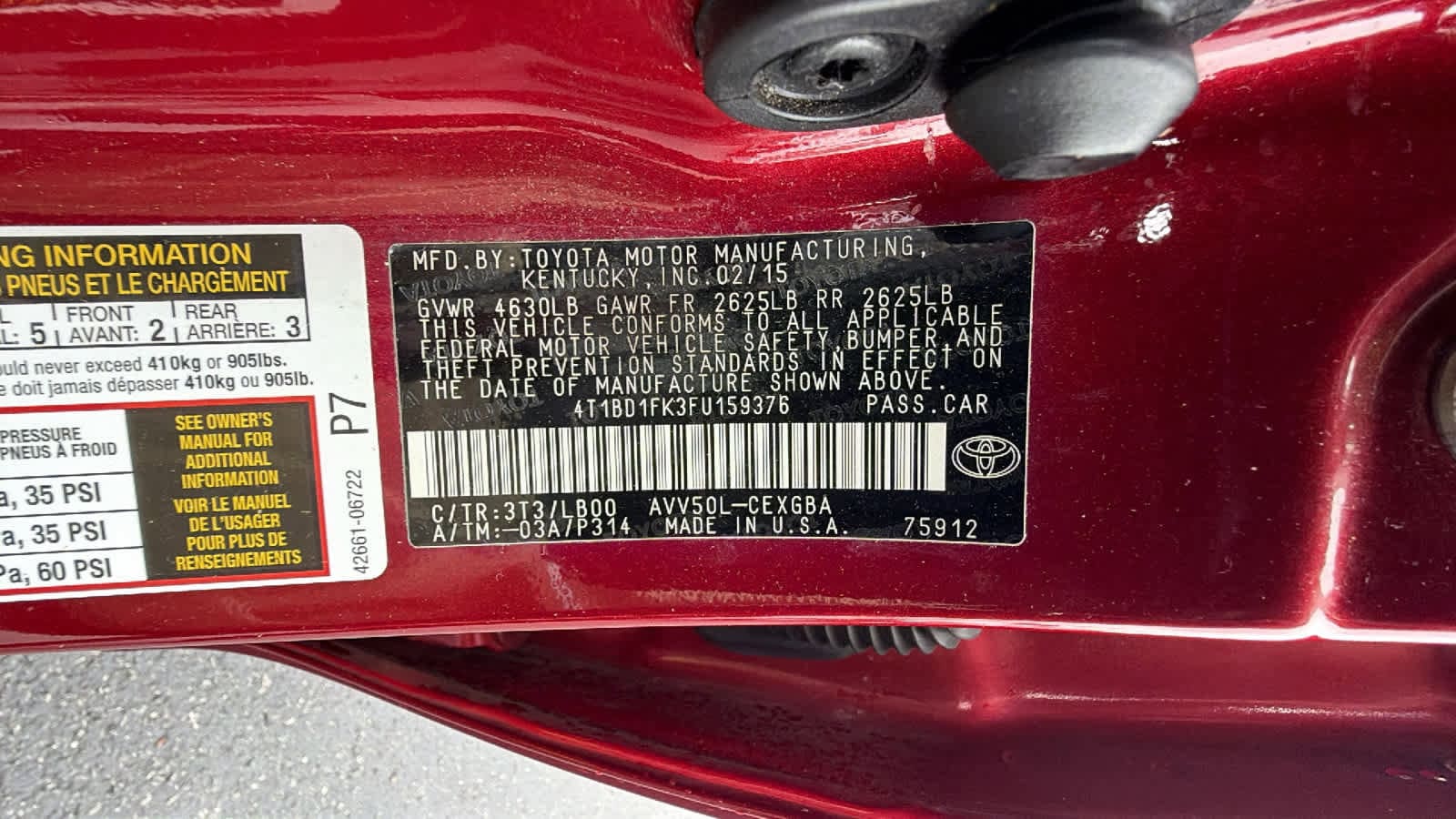 Thumbnail: 2015 Toyota Camry - 30