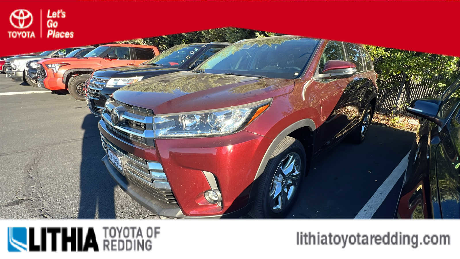 2019 Toyota Highlander Limited -
                Redding, CA