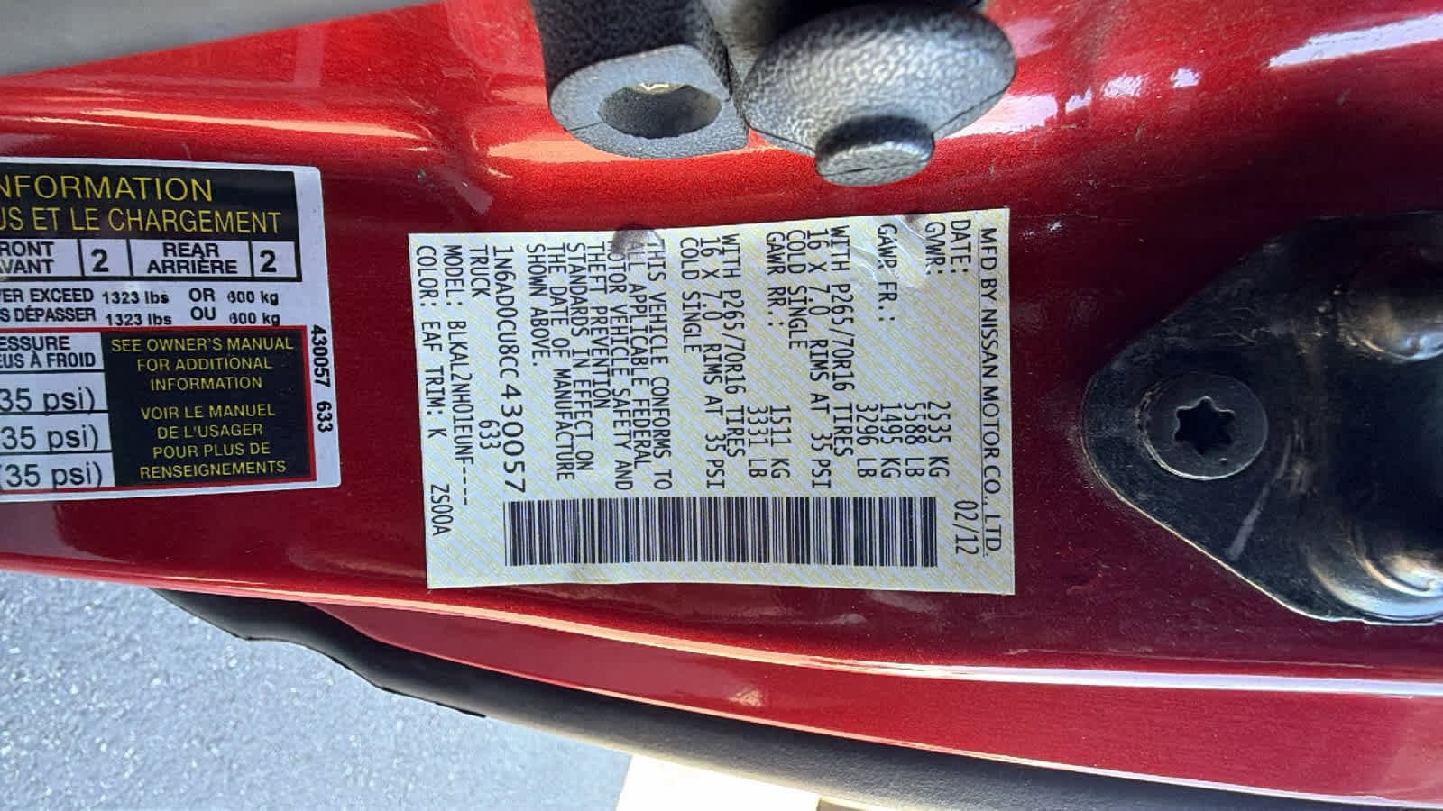 Thumbnail: 2012 Nissan Frontier - 30