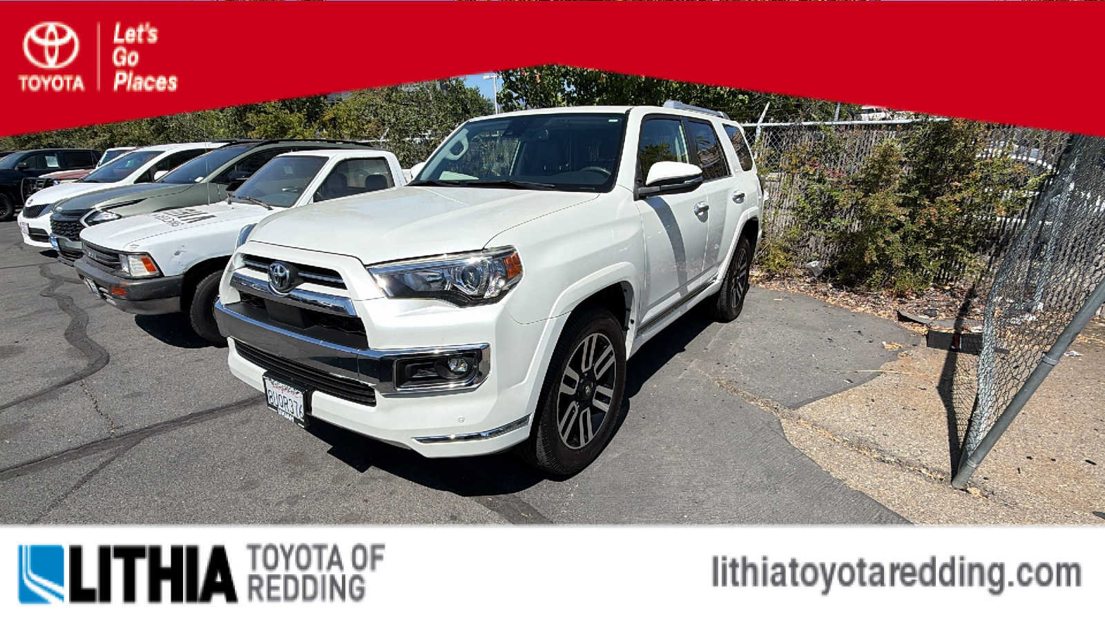 Certified Used 2021 Toyota 4Runner SUV Limited Blizzard Pearl For