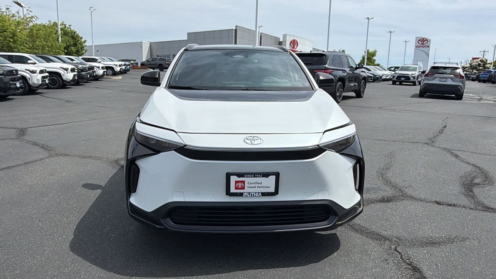 Certified 2024 Toyota bZ4X XLE with VIN JTMABACA6RA055133 for sale in Redding, CA