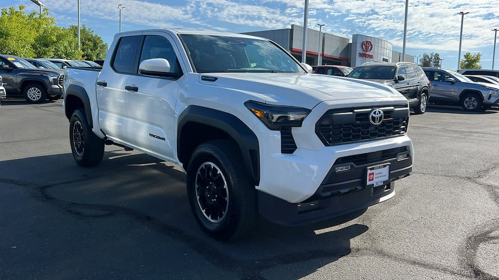 Certified 2024 Toyota Tacoma i-FORCE MAX TRD Off Road Truck Double Cab