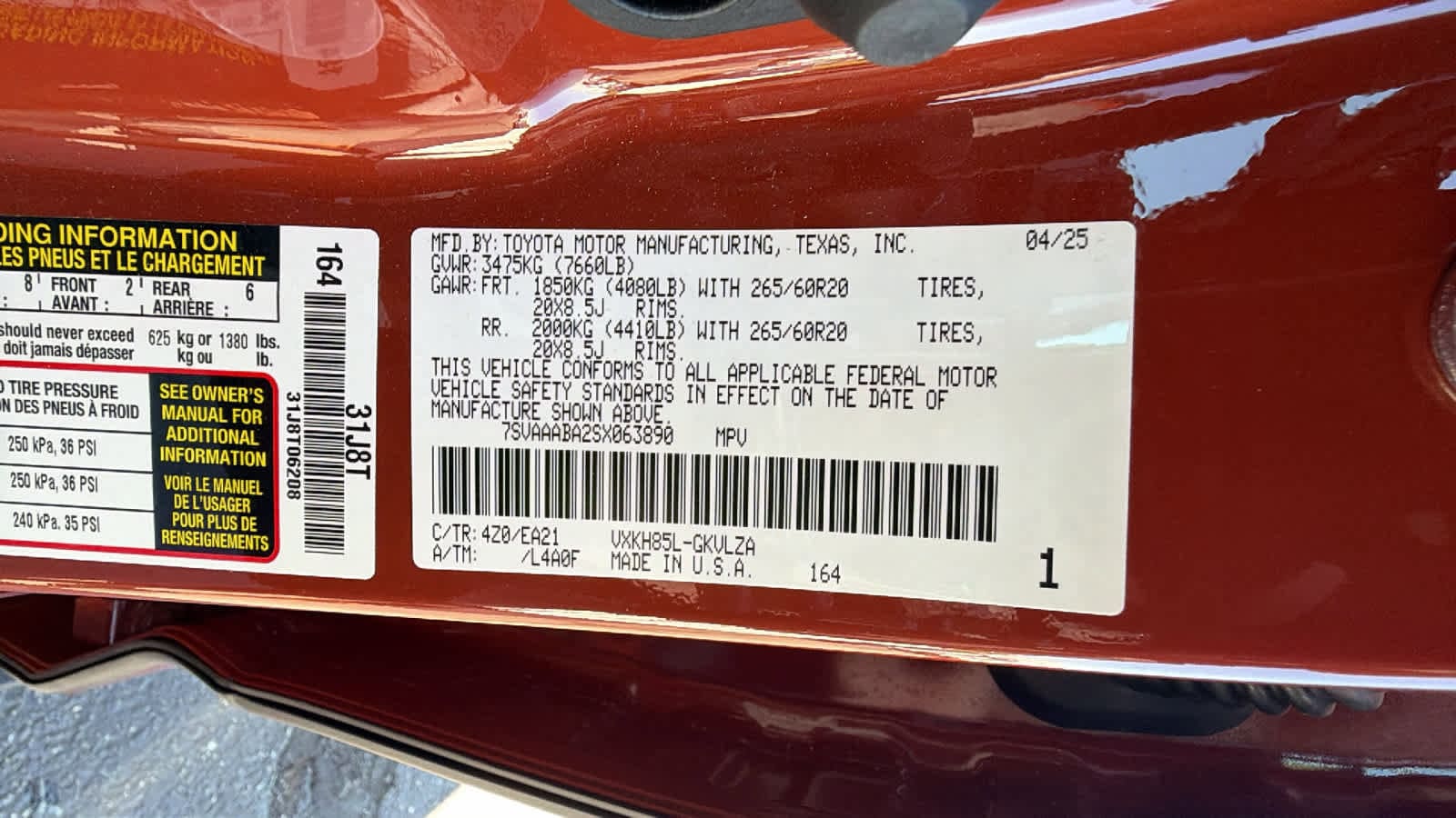 Thumbnail: 2025 Toyota Sequoia - 30