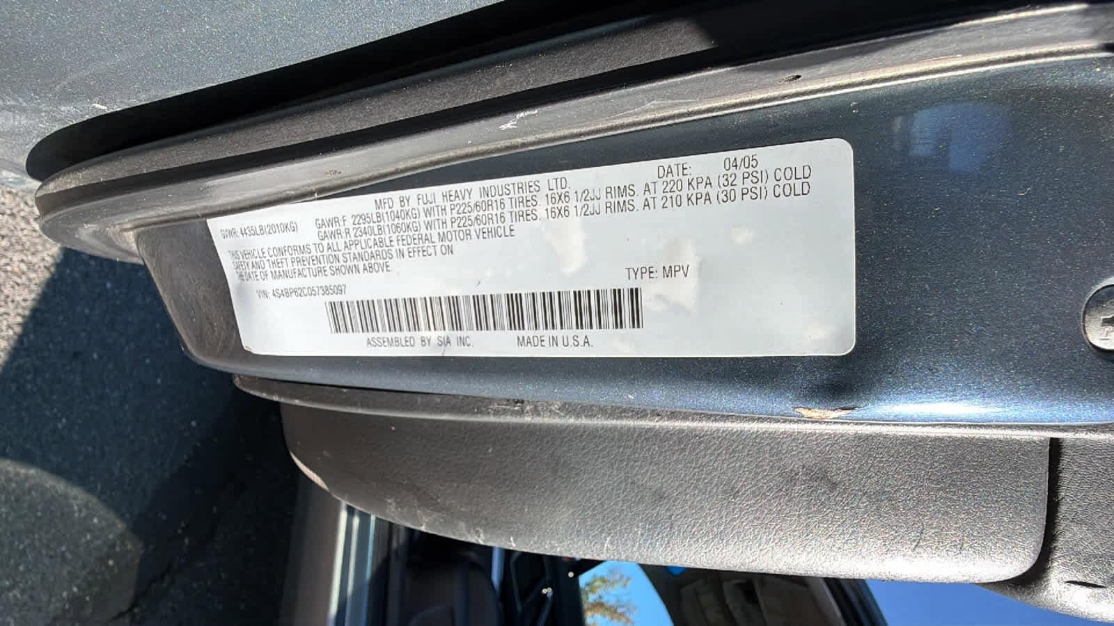 Thumbnail: 2005 Subaru Outback - 30