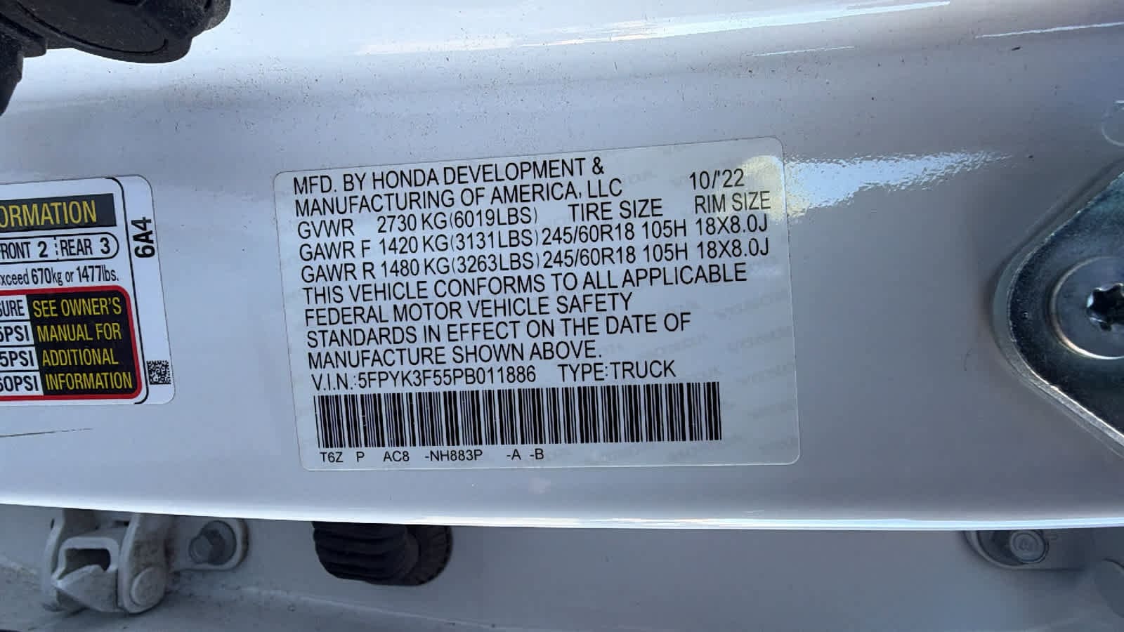 Thumbnail: 2023 Honda Ridgeline - 30