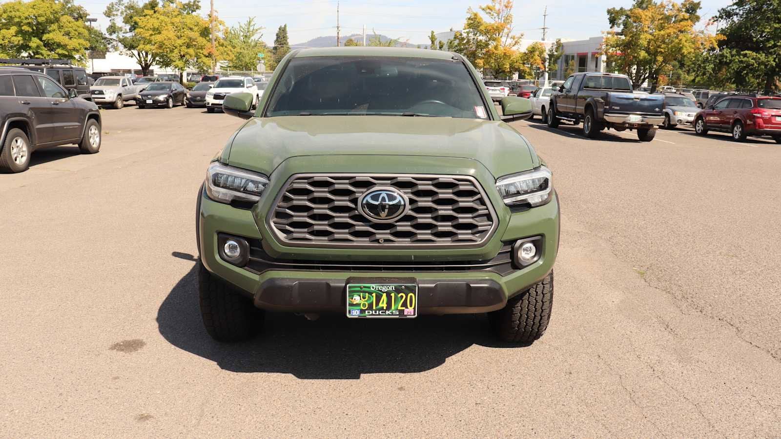 Used 2021 Toyota Tacoma TRD Off Road with VIN 3TYCZ5AN7MT050640 for sale in Springfield, OR