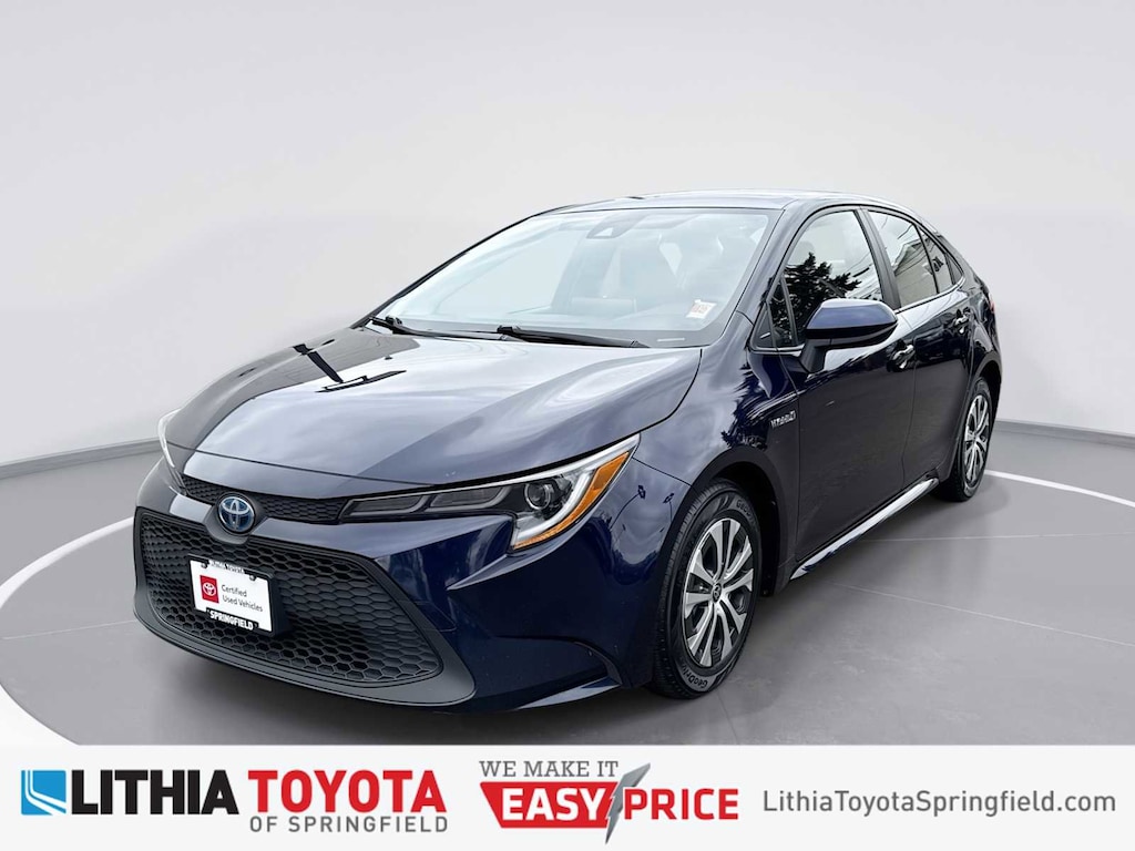 Certified 2021 Toyota Corolla Hybrid LE Sedan