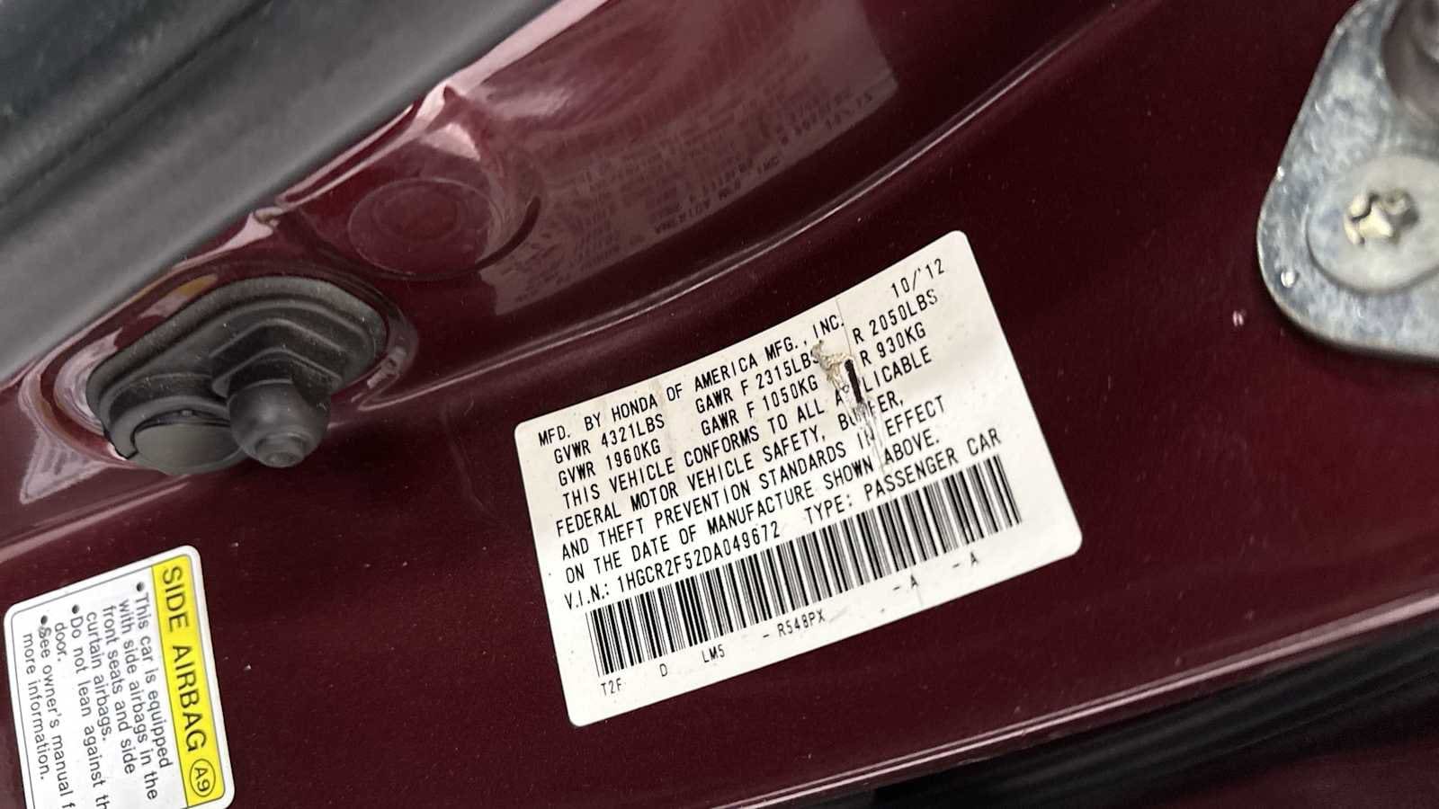 Thumbnail: 2013 Honda Accord - 11