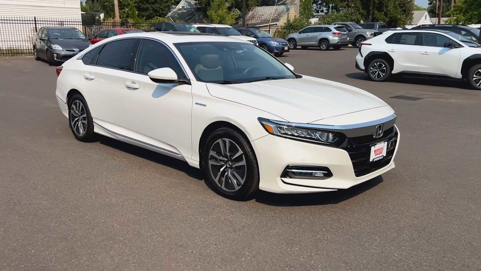 Used 2019 Honda Accord Hybrid EX with VIN 1HGCV3F46KA015109 for sale in Springfield, OR