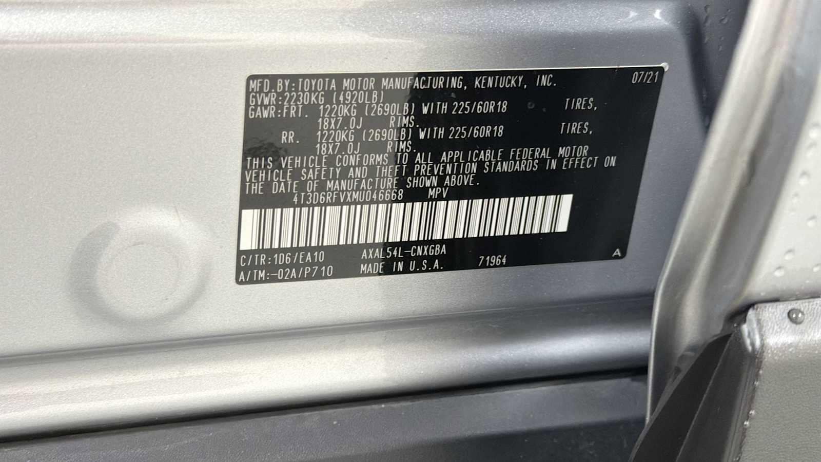 Thumbnail: 2021 Toyota RAV4 - 11