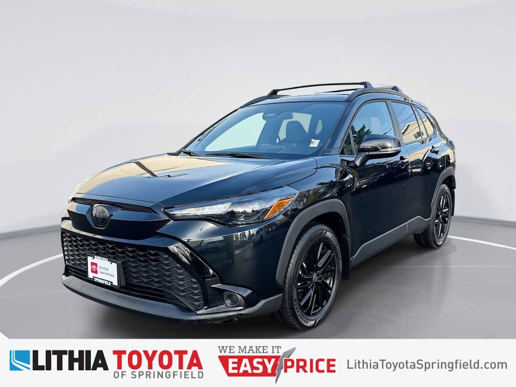 Certified 2025 Toyota Corolla Cross Hybrid Nightshade Edition SUV