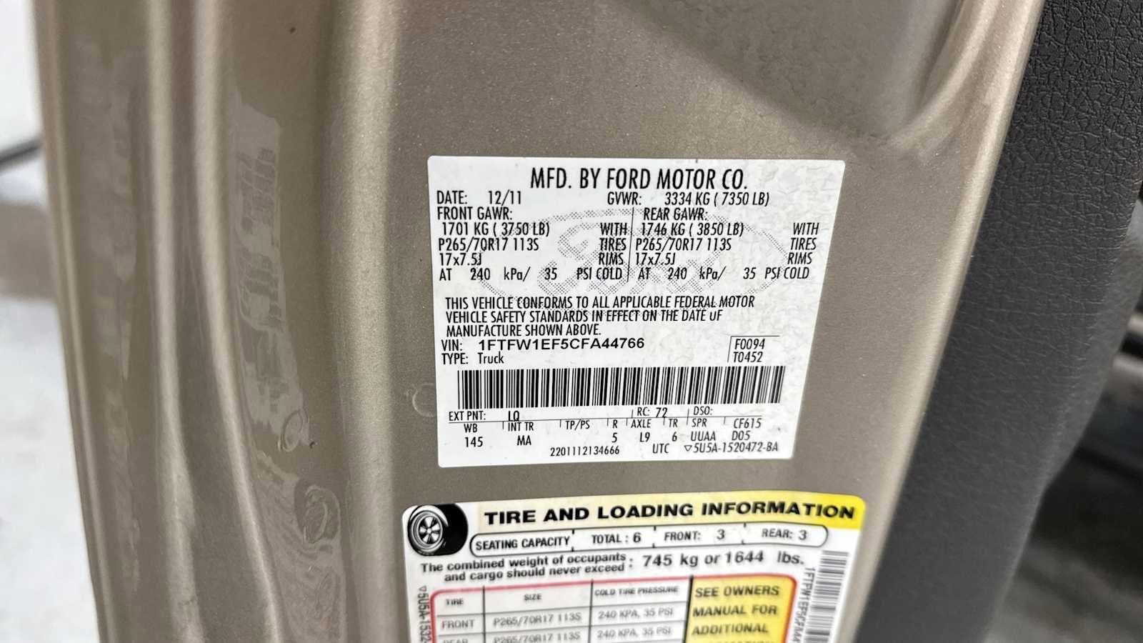 Thumbnail: 2012 Ford F-150 - 11