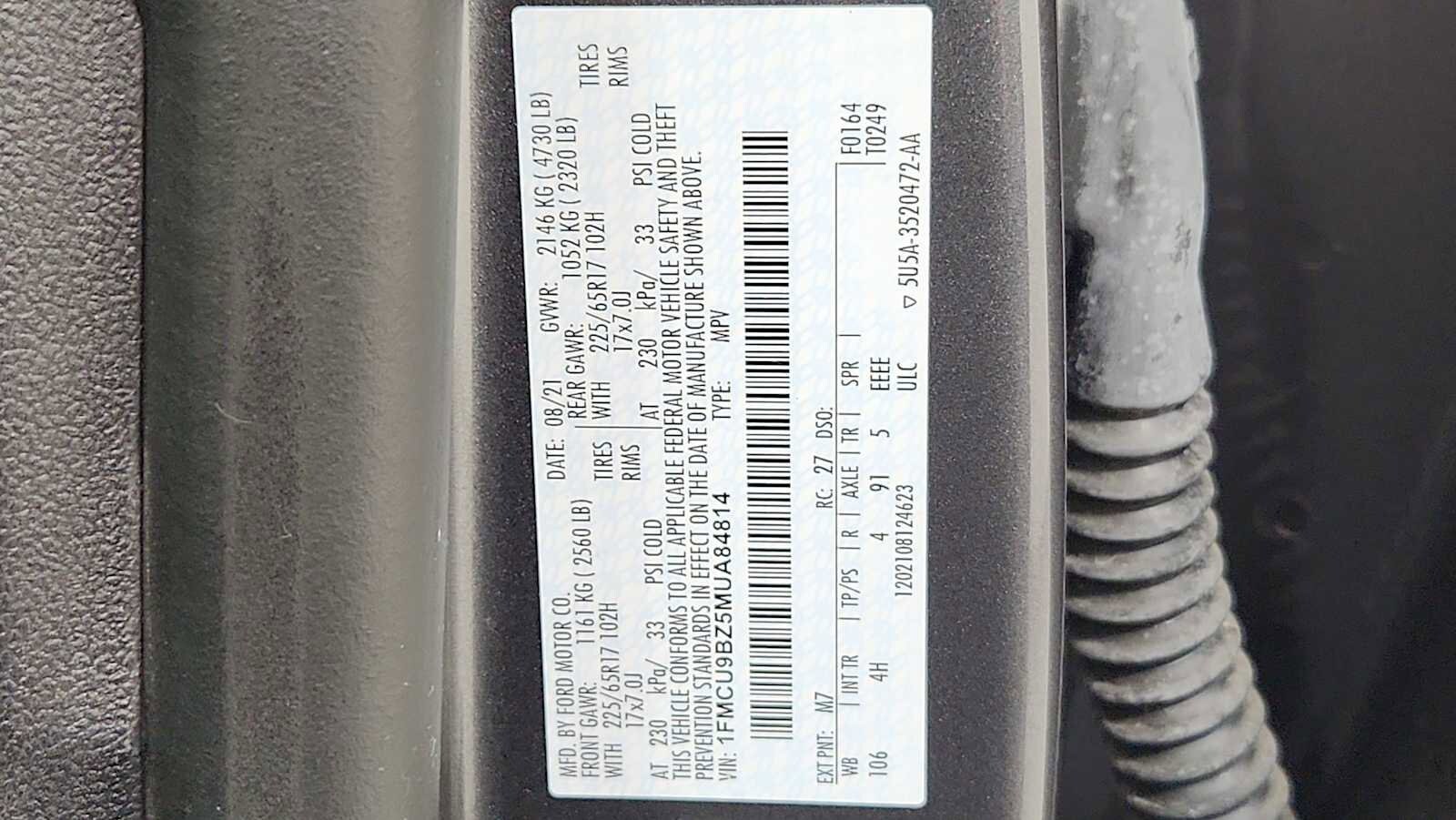 Thumbnail: 2021 Ford Escape - 11