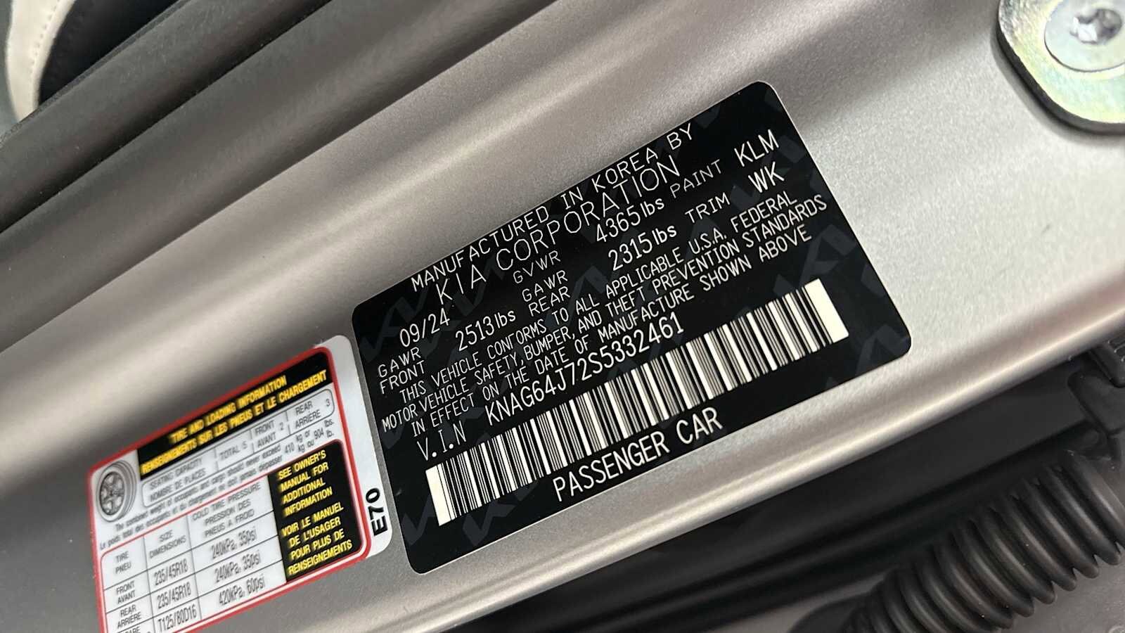 Thumbnail: 2025 Kia K5 - 11