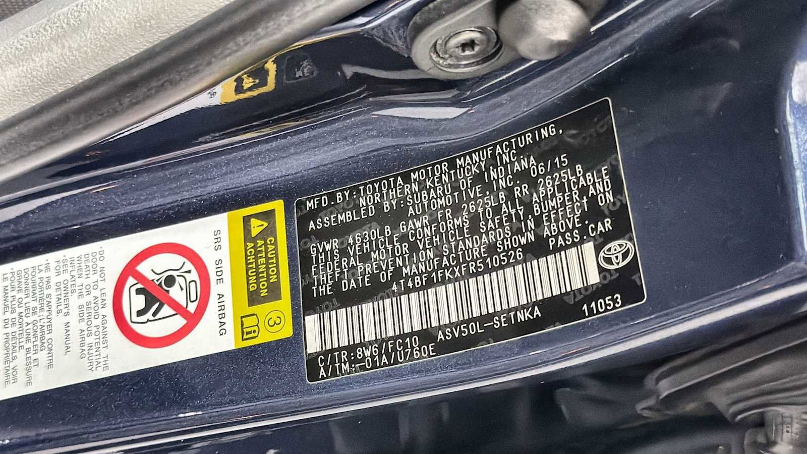 Thumbnail: 2015 Toyota Camry - 11