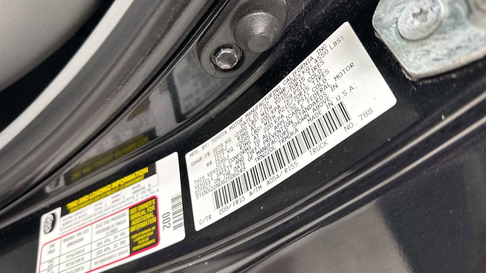 Thumbnail: 2008 Toyota Tacoma - 11