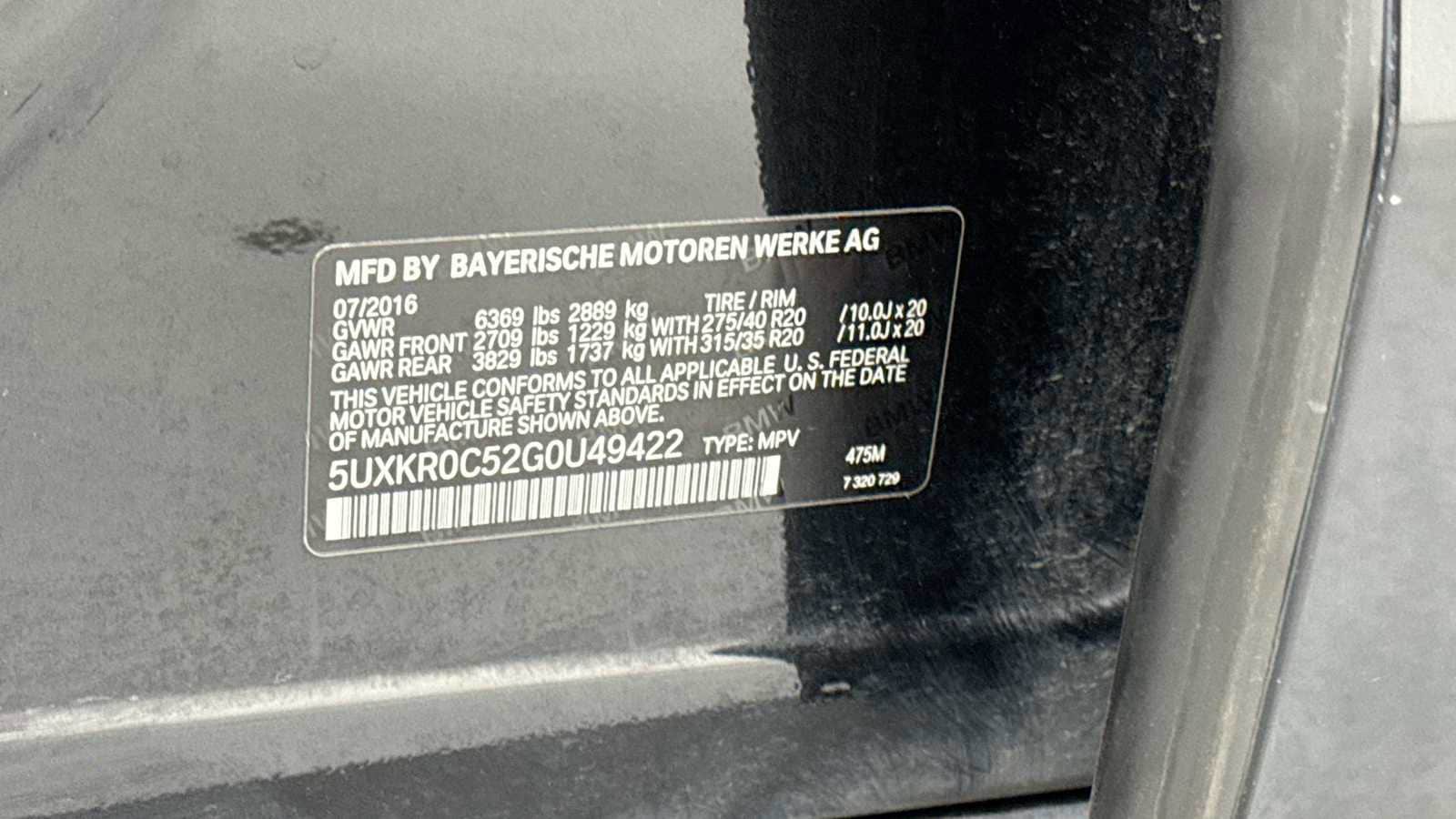 Thumbnail: 2016 BMW X5 - 11