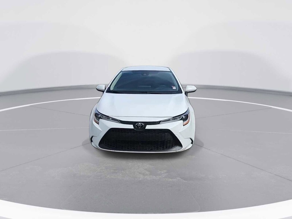 Used 2020 Toyota Sedan LE Super White For Sale at Lithia Motors Stock