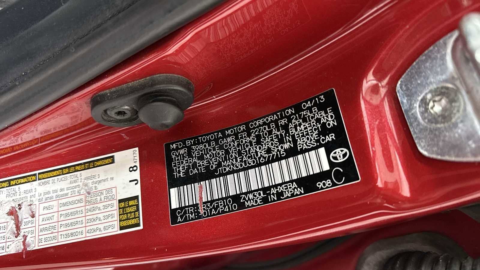 Thumbnail: 2013 Toyota Prius - 11