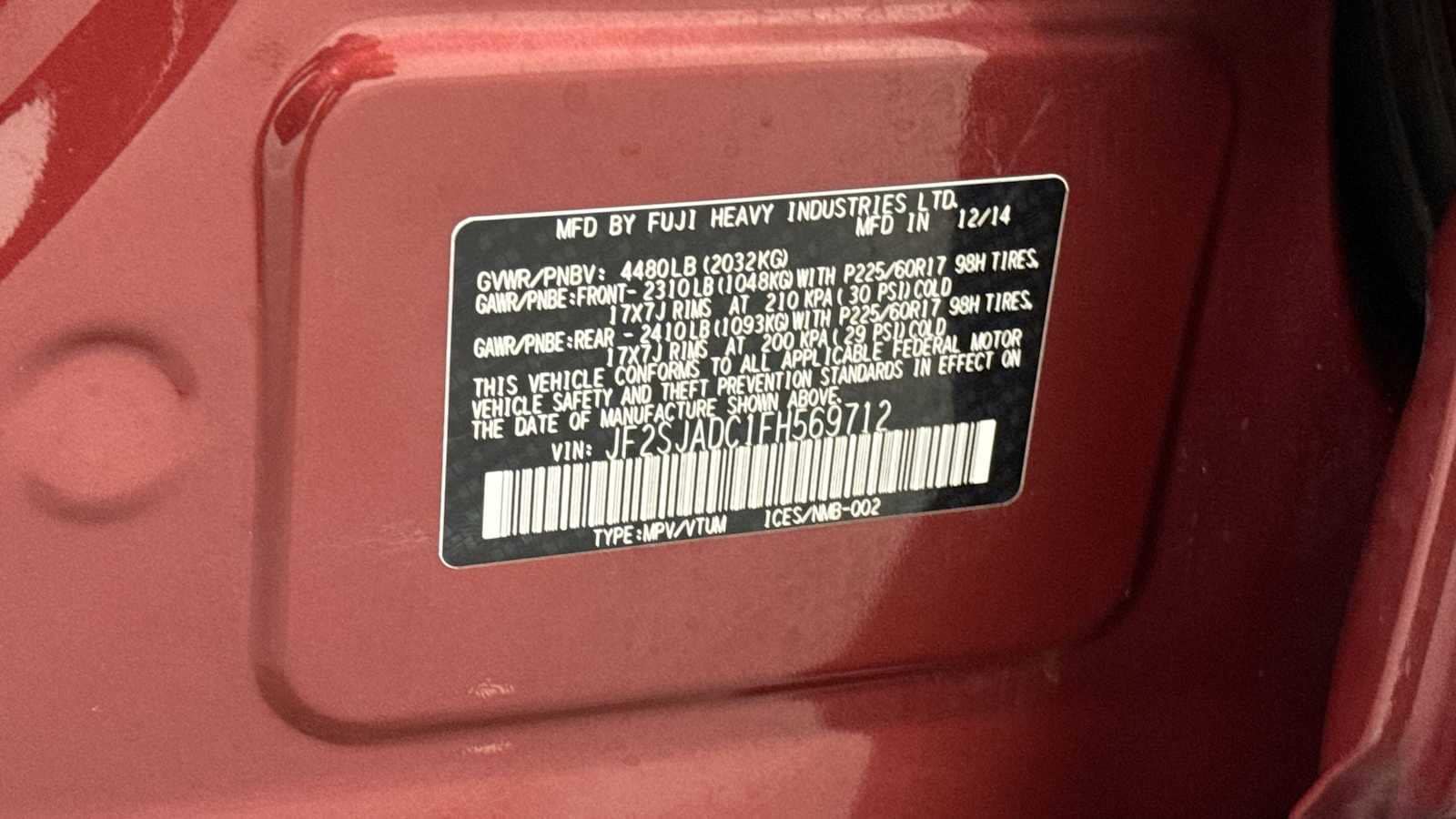 Thumbnail: 2015 Subaru Forester - 11