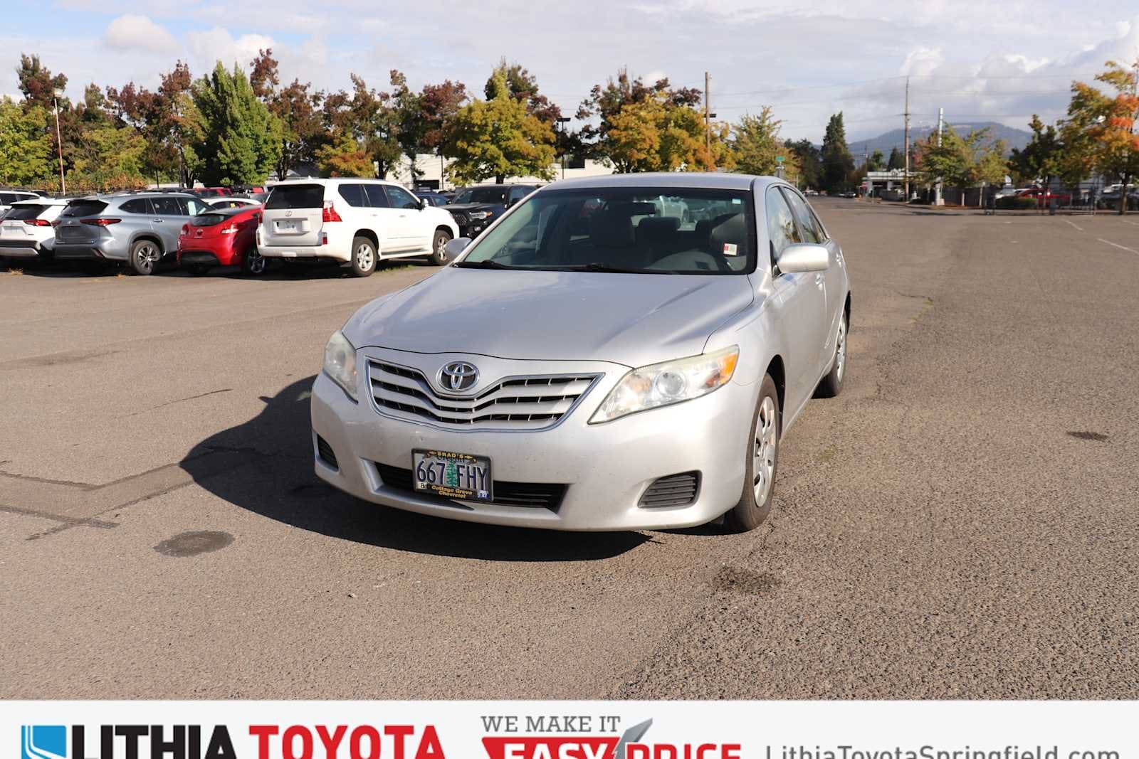 Used 2010 Toyota Camry Base with VIN 4T1BF3EK0AU053693 for sale in Springfield, OR