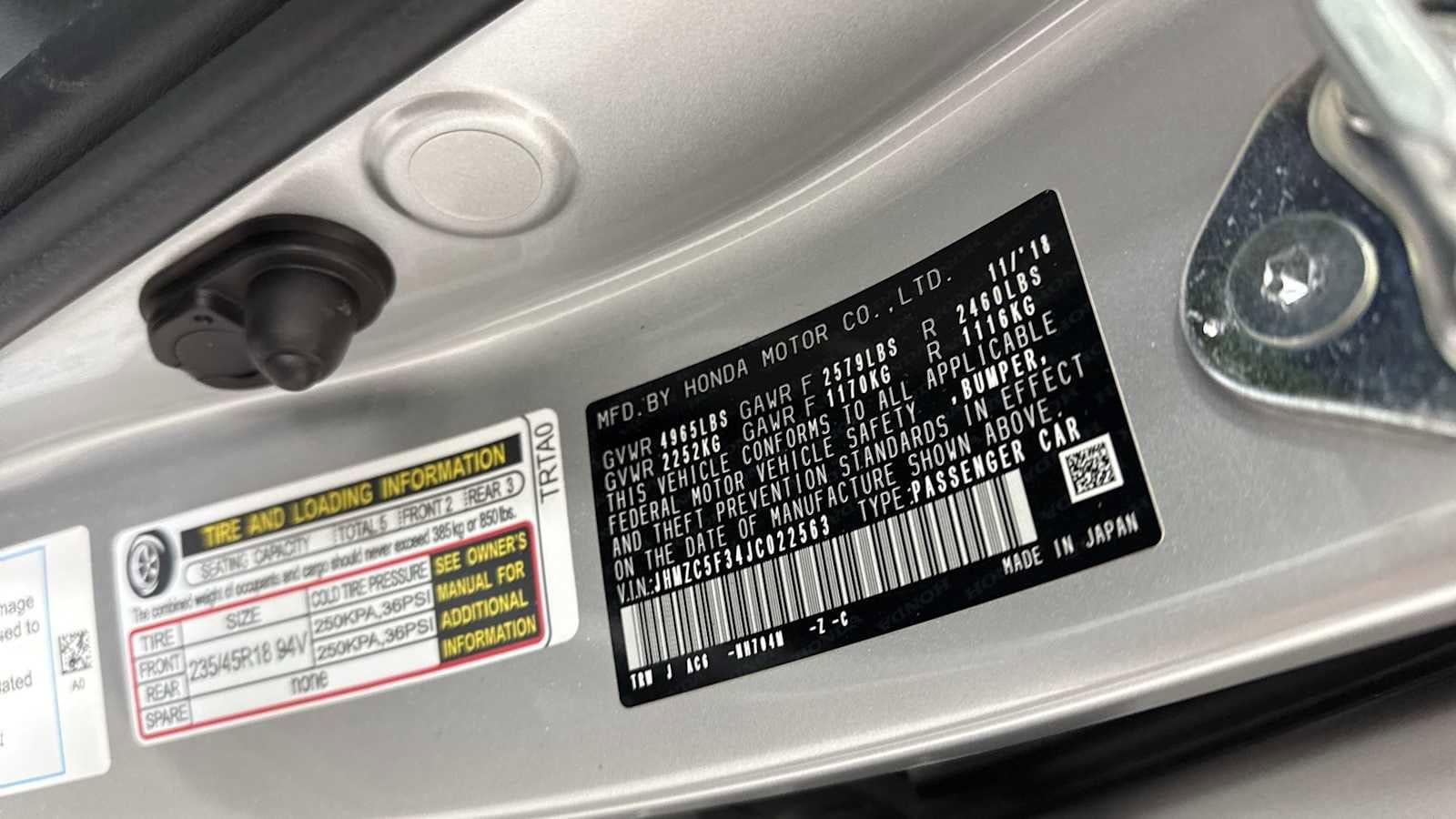 Thumbnail: 2018 Honda Clarity - 11