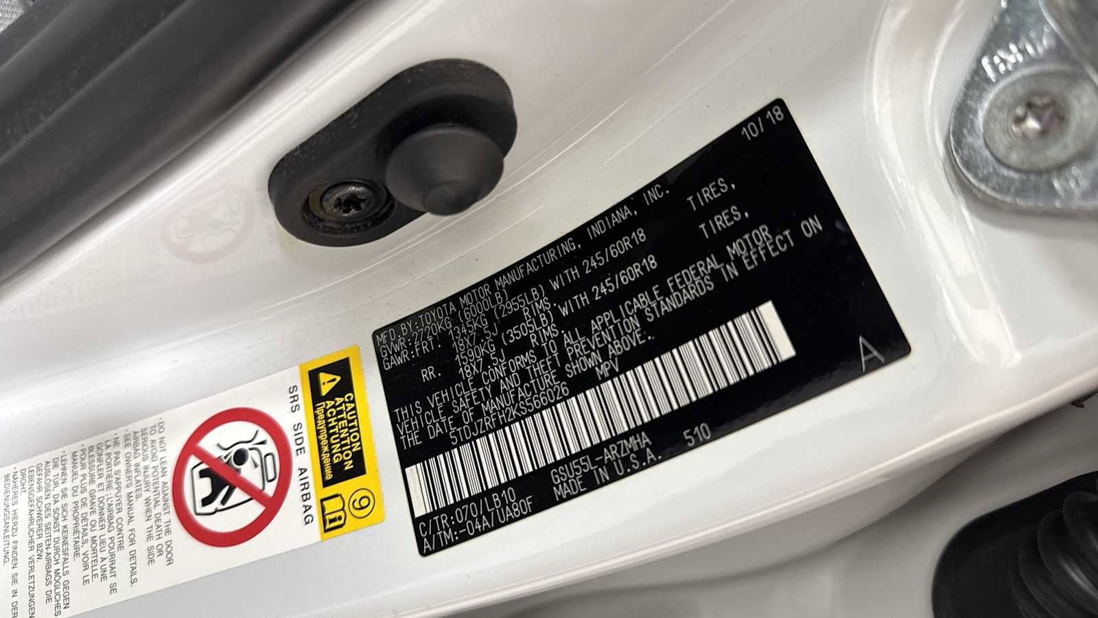 Thumbnail: 2019 Toyota Highlander - 11