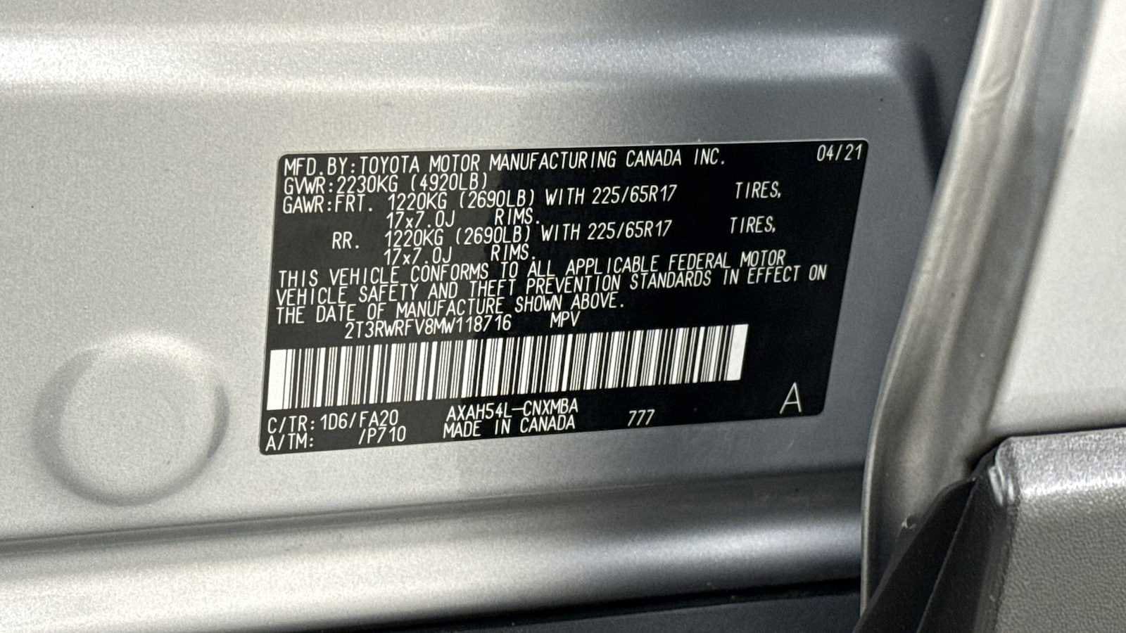 Thumbnail: 2021 Toyota RAV4 - 11