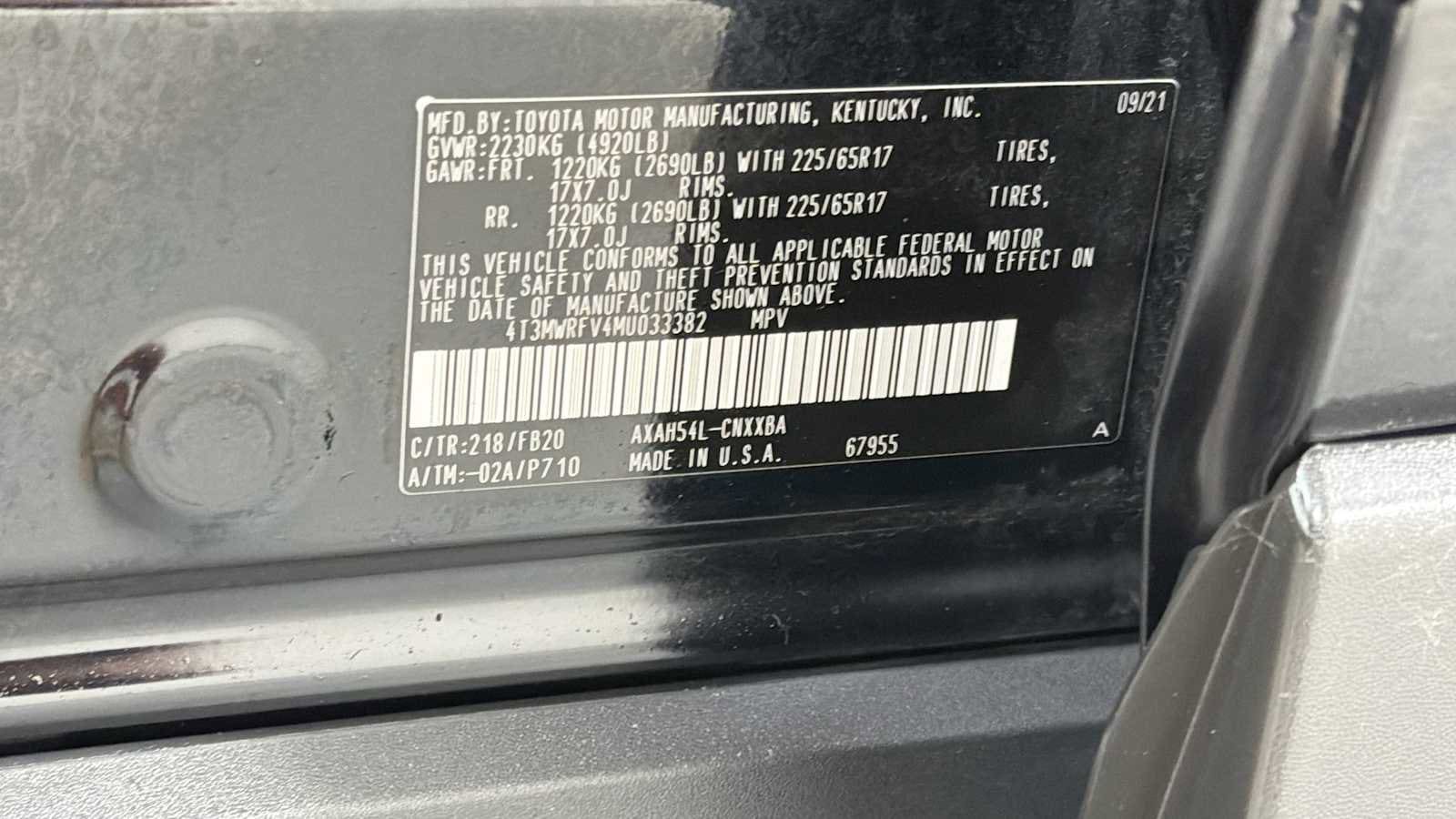 Thumbnail: 2021 Toyota RAV4 - 11