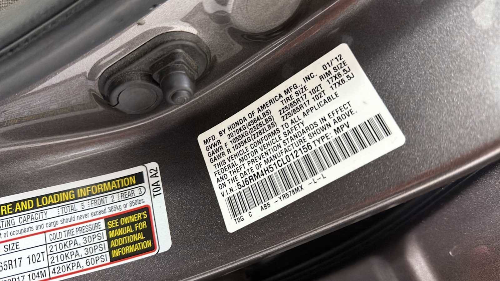 Thumbnail: 2012 Honda CR-V - 11