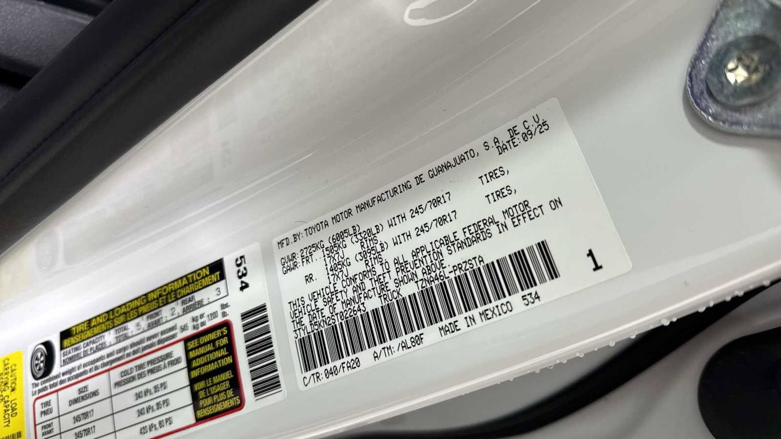 Thumbnail: 2025 Toyota Tacoma - 11