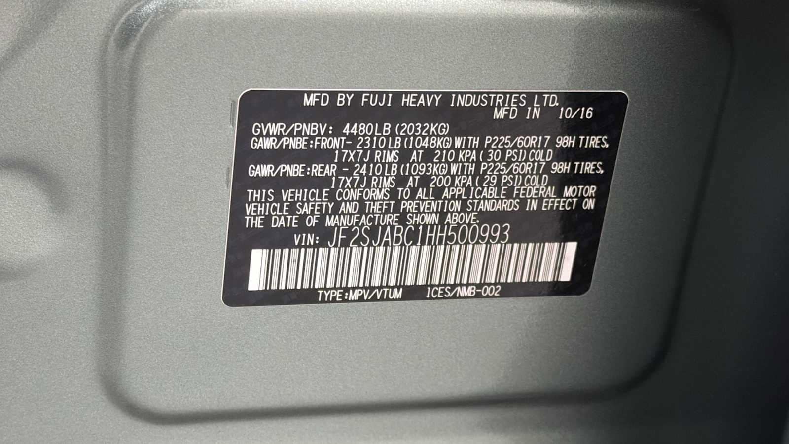 Thumbnail: 2017 Subaru Forester - 10